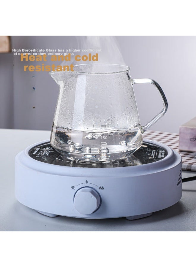 Pakchoice Pour-Over Coffee Set With Coffee Pot, Filter Cup, Sharing Pot, Cold Brew Coffee Pot, High Borosilicate Glass Filter Cup Set - Image 4