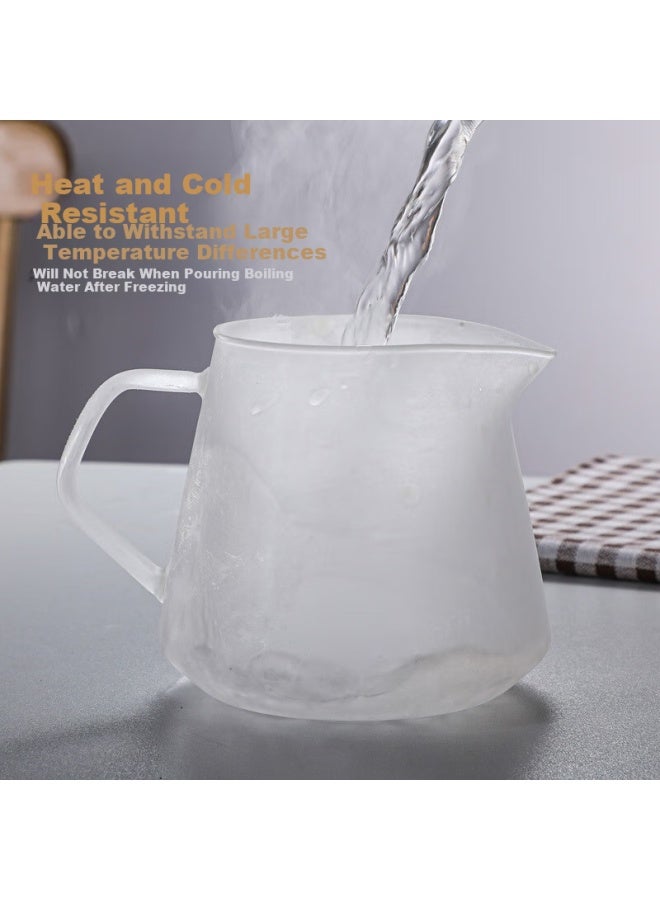 Pakchoice Pour-Over Coffee Set With Coffee Pot, Filter Cup, Sharing Pot, Cold Brew Coffee Pot, High Borosilicate Glass Filter Cup Set - Image 3