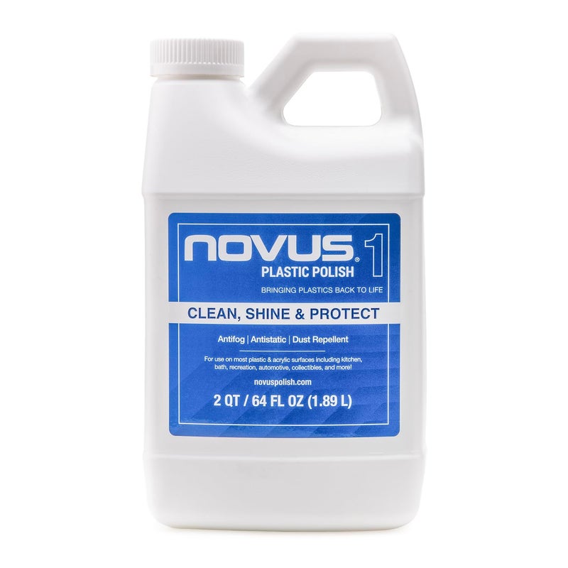 NOVUS نوفوس 7050 | منظف ولامع بلاستيكي #1 | زجاجة سعة 64 أونصة - Image 1