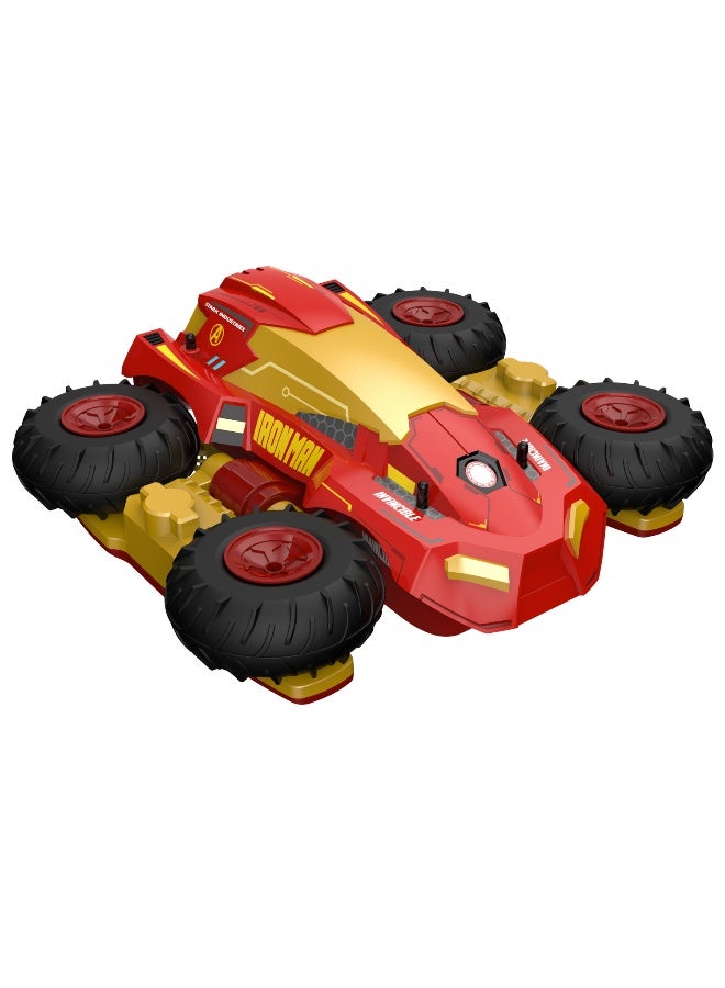 Marvel Iron Man Dual Terrain Morph Gladiator | Inflatable Tires | Included Air Pump | Age 6+ - Image 2