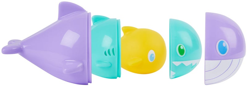 SwimWays لعبة سمكة مائية من سويمايز، ملحقات حمام السباحة للأطفال وألعاب حمام السباحة، ألعاب حمام سباحة بموضوع السمكة 3 في 1 للأطفال من عمر 3 سنوات وما فوق - Image 2