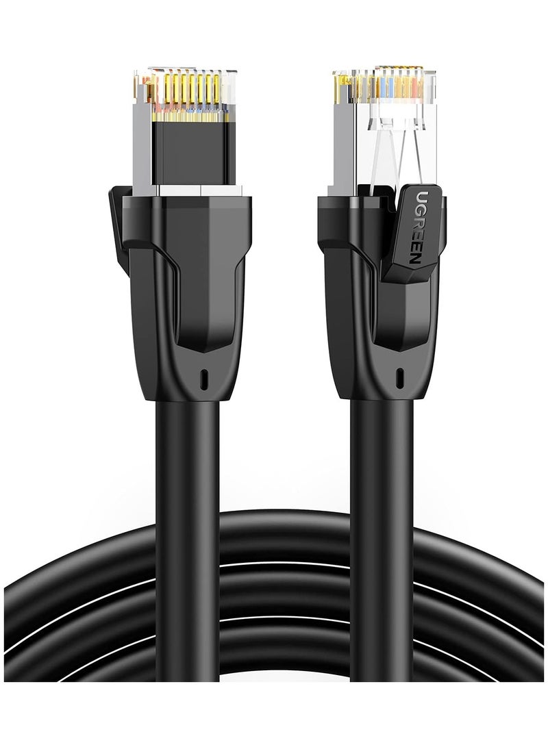 يو جرين UGREEN Cat 8 Pure Copper Patch Cord 5m (Black) - Image 1