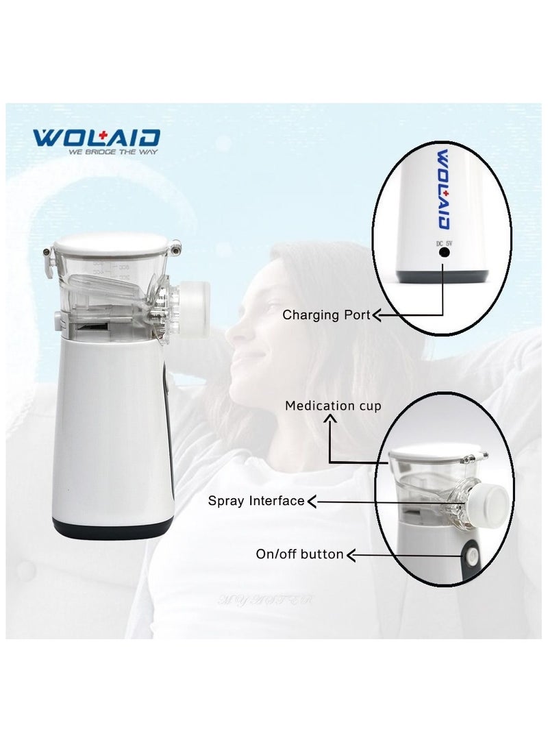 Ultra Mist Mesh Nebulizer With Microporous Direct Atomization Technology