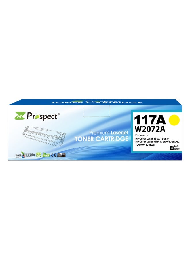 Prospect Toner 117A W2072 Yellow Laser Compatible with HP 117A W2072 for HP laser Color Printer HP Color Laser 150a 150nw  MFP 178nw 178nwg 179fnw 179fwg ( Yellow ) - Image 4