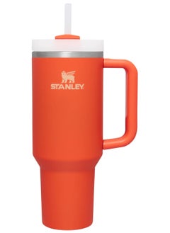 40 oz Tumbler with Handle Straw Lid, Insulated Cup Stainless Steel Vacuum Reusable Keep Cold Ice Water Travel Mug for Gifts for Women Men Lovers,