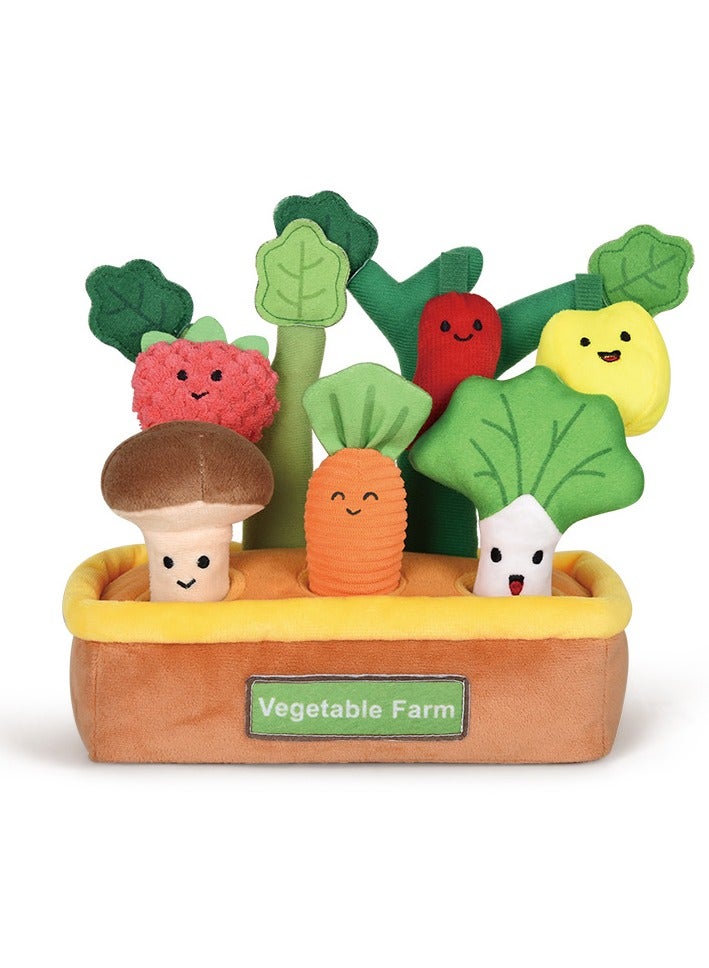 general Children's Carrot Pulling Finger Training Fruit and Vegetable Pulling Fun Toy Teething and Soothing Toy for 6-Month-Old Babies - Image 1