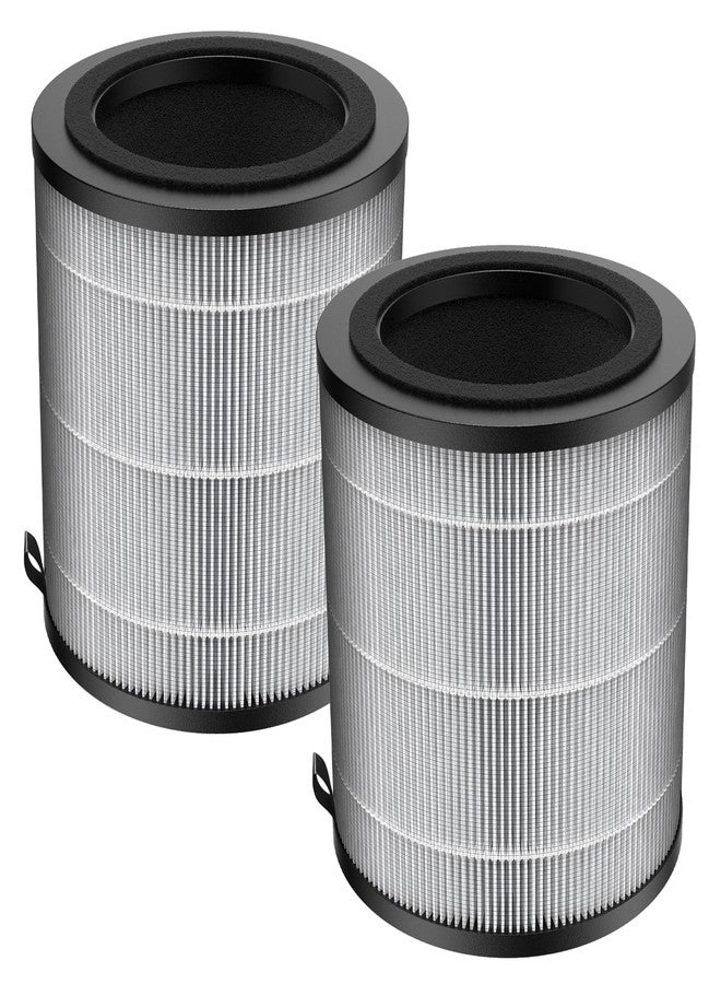 WILERDA JF100 Replacement Filter, 3-in-1 Pre-Filter, HEPA and Activated Carbon Filtration System, 2 Pack - Image 1