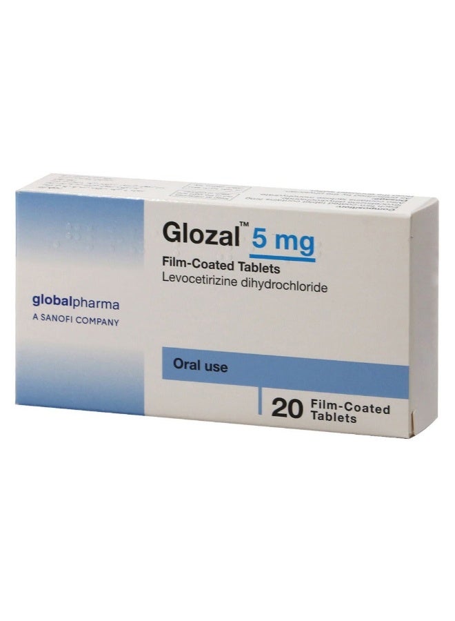 Glozal 5mg Film Coated Tablets For Cold & Allergy, Pack of 30's