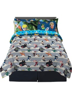 Franco Franco Naruto Anime Bedding Super Soft Comforter and Sheet Set with Sham, 7 Piece Full Size  - Image 2
