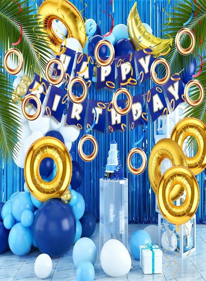 Lukinuo Cartoon Hedgehog Birthday Banner Gold Ring Birthday Party Banner for Cartoon Hedgehog Carnival Theme Birthday Decorations with 8 Pcs Gold Ring Hanging Swirl Decorations - Image 5