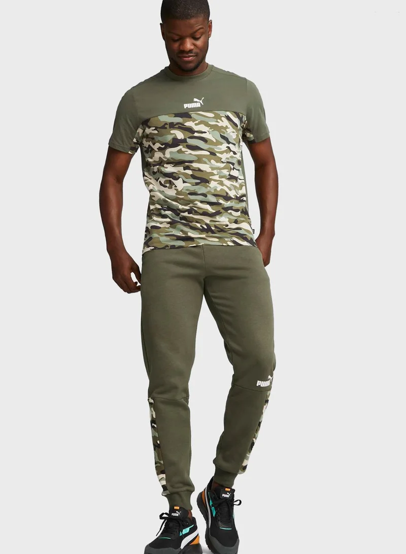 PUMA Essential Block Camo T-Shirt
