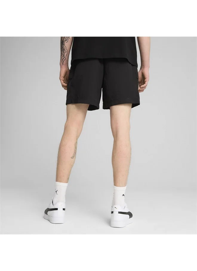 Puma WARDROBE Essentials Relaxed Cargo Shorts 6" Men
