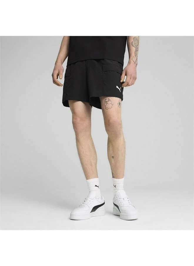 بوما شورت كارجو فضفاض للرجال مقاس 6 بوصة من تشكيلة WARDROBE ESS