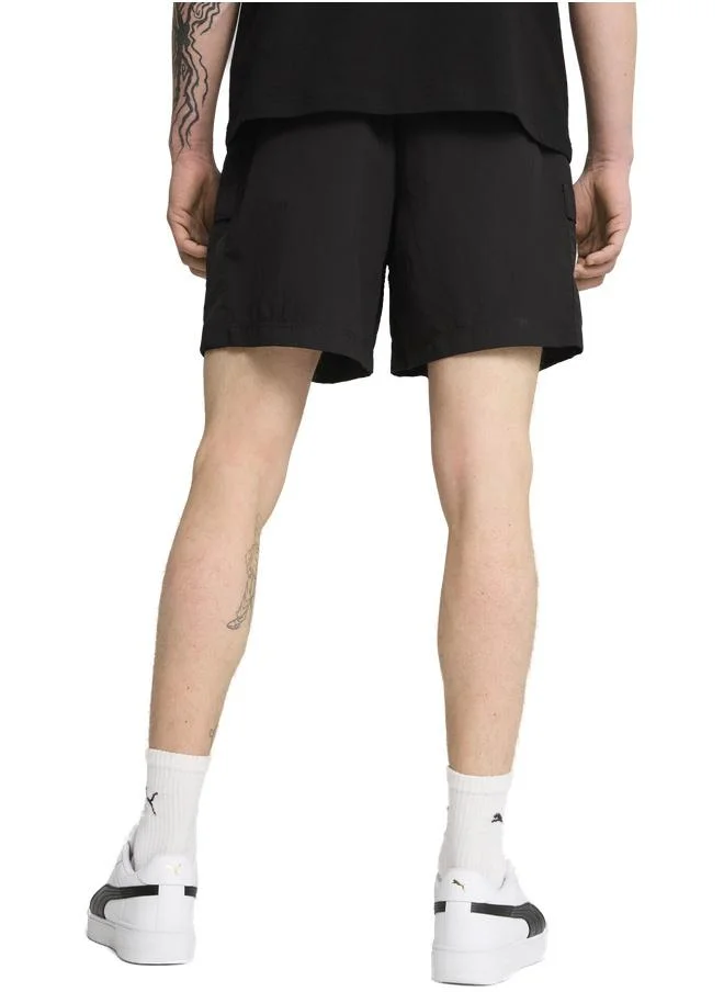 Puma WARDROBE Essentials Relaxed Cargo Shorts 6" Men