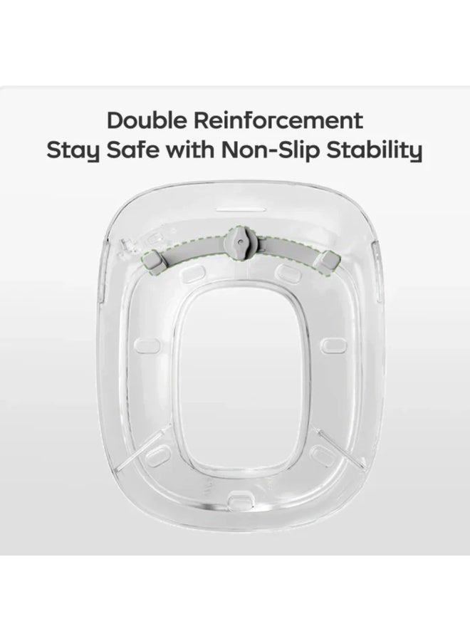 Babycare - Dino 3-in-1 Potty Chair with Disposable Plastic - 100pcs Powder Pink - Image 4