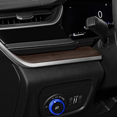 HDUFC for Jeep 2022-2025 Grand Cherokee/Grand Cherokee 4xe/Grand Cherokee L car Interior 6-Piece Set, Shift Switch, air Conditioning Adjustment, Headlight Switch knob, Start Button Cover/Ring (Blue) - Image 4