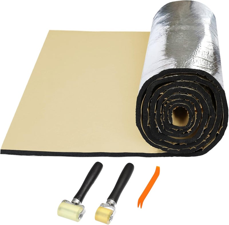 uxcell Car Sound Insulation Mat with Installer Tools - Image 1