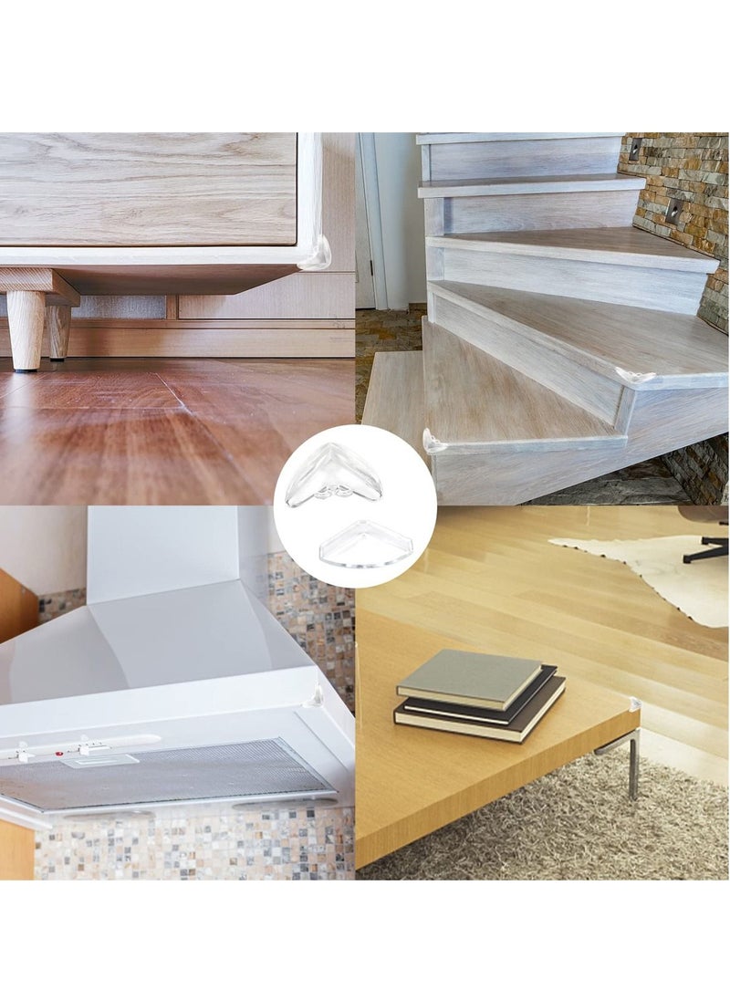 SYOSI - 24 Pcs Baby Proofing Table Corner Guards, Corner Protectors for Furniture, Keep Child Safe, Covers Sharp Furniture and Table Edges, Ensure Safety Against Sharp Corners - Image 1