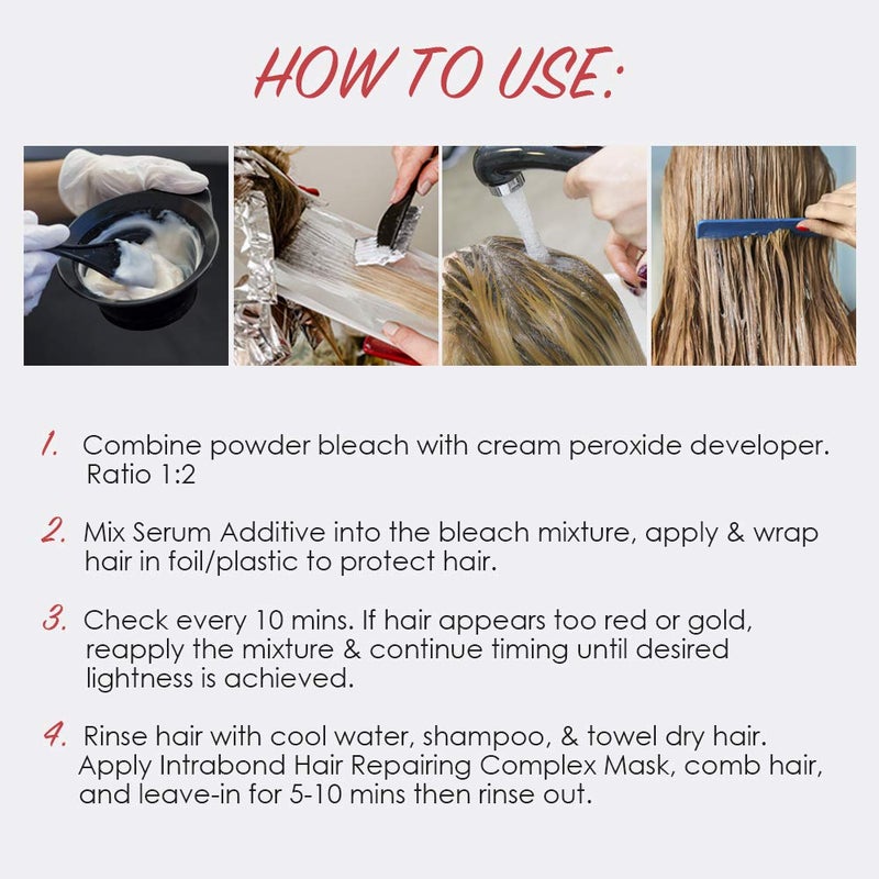 Punky Intrabondâ„¢ 40 Vol Bleach Kit, Fast Bleaching Action for Brighter Hair - Image 5