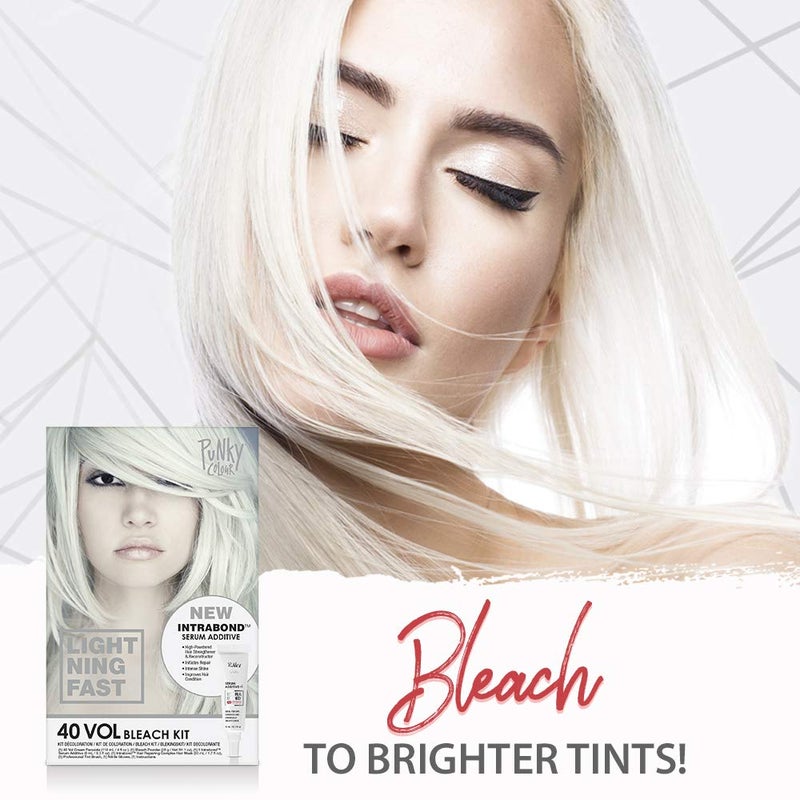 Punky Intrabondâ„¢ 40 Vol Bleach Kit, Fast Bleaching Action for Brighter Hair - Image 2