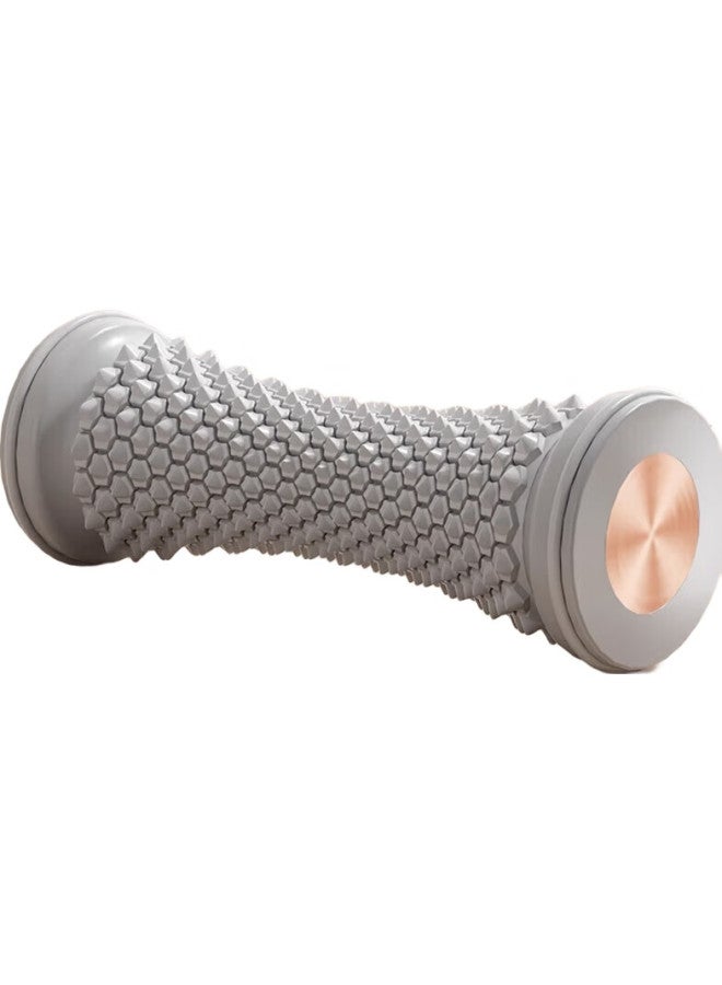 Dweck Plantar Fascia Ball, Foot Massage Roller, Peanut-Shaped Ball, Meridian Relaxation, Arch Training Device, Gray - Image 2