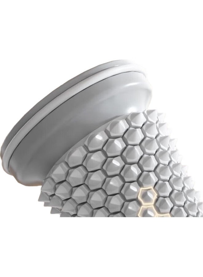 Dweck Plantar Fascia Ball, Foot Massage Roller, Peanut-Shaped Ball, Meridian Relaxation, Arch Training Device, Gray - Image 1