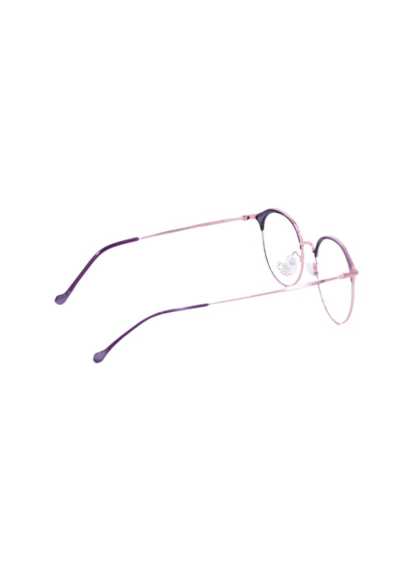 Baleno Round Frame Eyeglasses with High-Quality Lenses - Stylish & Durable Prescription Glasses - Image 3