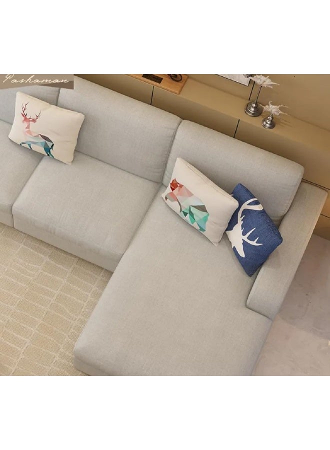 Generic Modern Sofa Set Nordic Style For Your Living Room Fabric (Left)  - Image 5