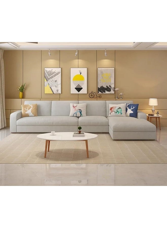 Generic Modern Sofa Set Nordic Style For Your Living Room Fabric (Left)  - Image 4