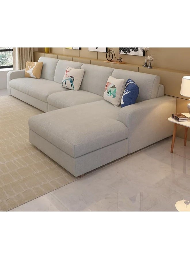 Generic Modern Sofa Set Nordic Style For Your Living Room Fabric (Left)  - Image 1