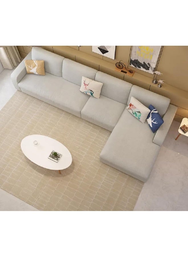 Generic Modern Sofa Set Nordic Style For Your Living Room Fabric (Left)  - Image 3