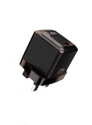 Black - 25W USB-C Wall Charger