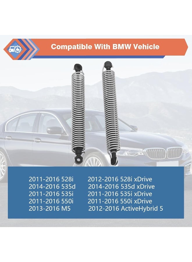 ZONFANT A Pair Left & Right Rear Trunk Lid Tension Spring Kit Compatible With Bmw Vehicle 2011-2016 528I 535D 535I 550I M5 & 5 Xdrive Series  - Image 3