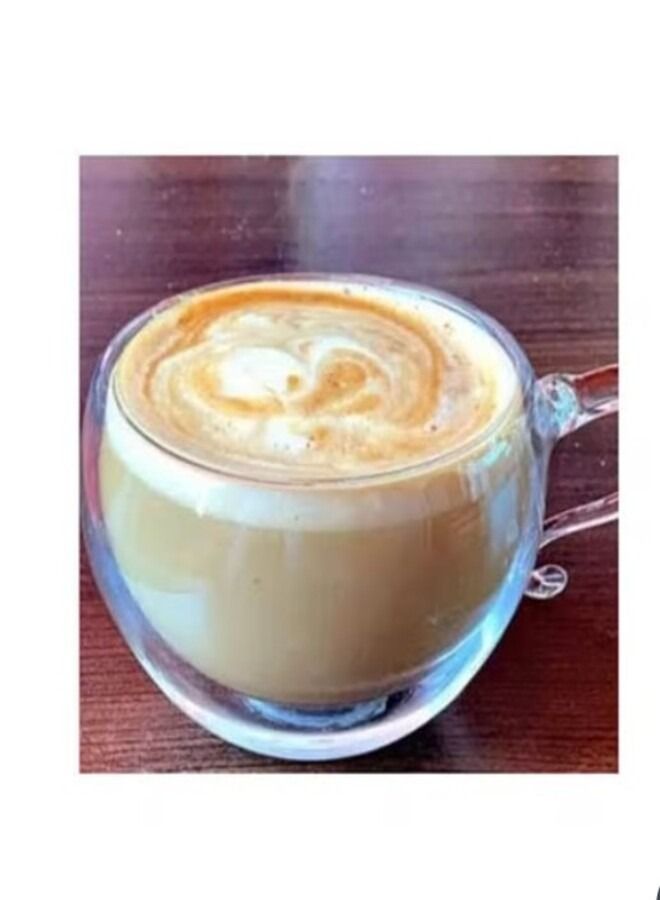 مج قهوه بيركس دبل زجاج حراري مزدوج - Image 1