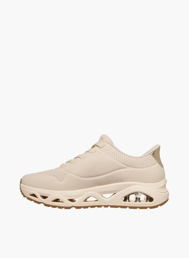 Skechers CREAM Women Uno Glide-Step Slip-On Ankle Sneakers for Women | Best Price UAE