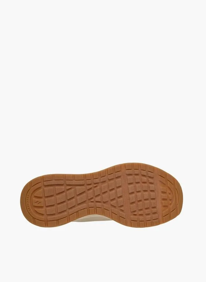 Skechers CREAM Women Uno Glide-Step Slip-On Ankle Sneakers for Women | Best Price UAE
