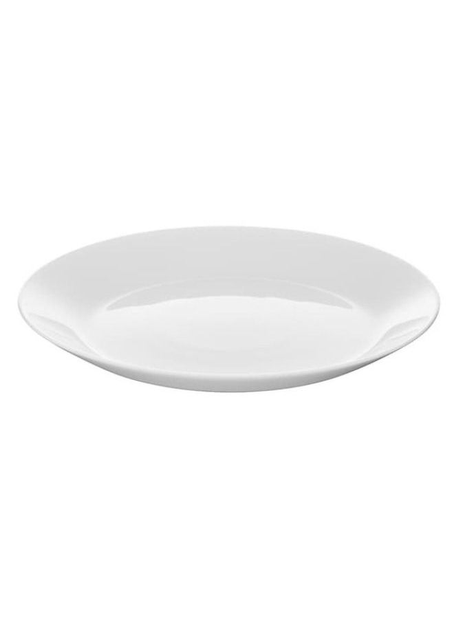 OFTAST - Plate Tempered Glass Porcelain Side Plate Set  Made French OFTAST 19cm - Image 1