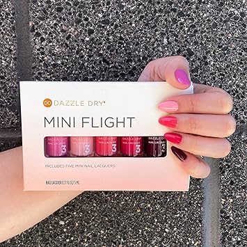 Dazzle Dry Mini Flight Coronado 5 Mini Lacquers - Image 4