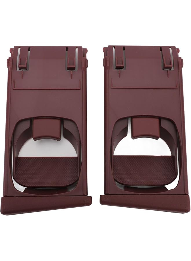 S-TOP Car Cup Holder, Enhance Aesthetics Practical Dash Storage for Hilux 2005-2015 with Phone Compartment for Drivers, Commuters, Road Trips, Office Travelers, Wine Red - Image 1