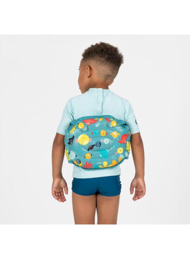 نابايجي عوامة حمام سباحة بحزام وسط وكتافات متدرجة 15 - 30 كجم للأطفال - أزرق - Image 4