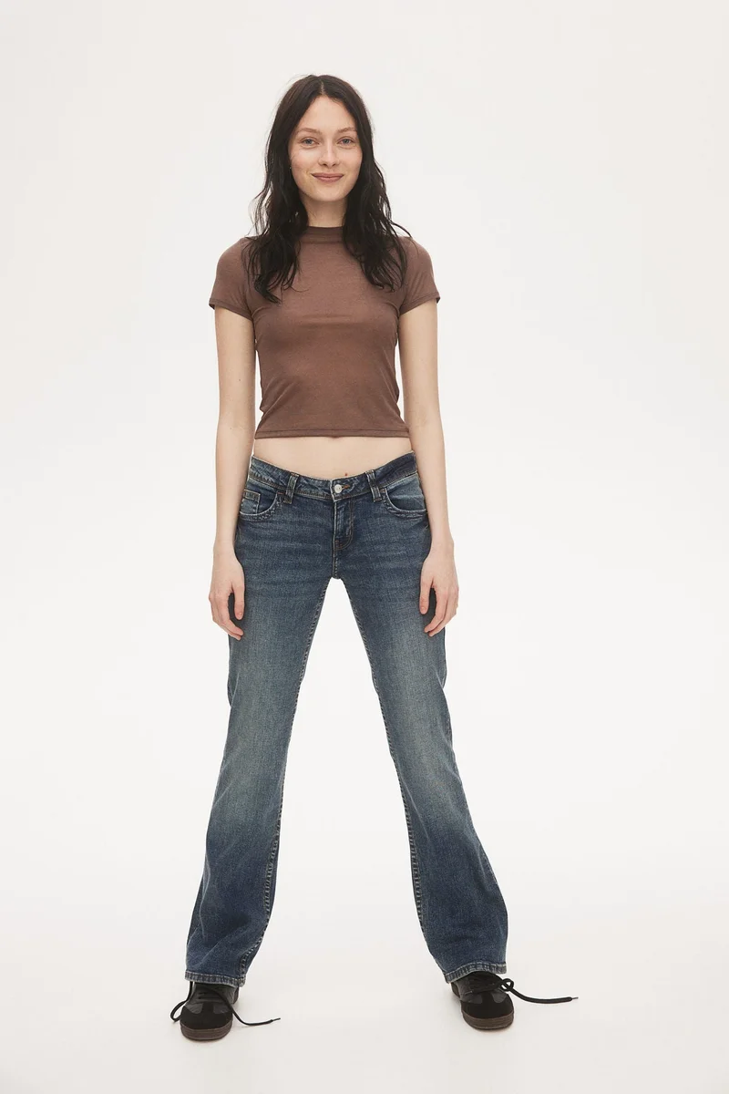 H&M Flared Low Jeans