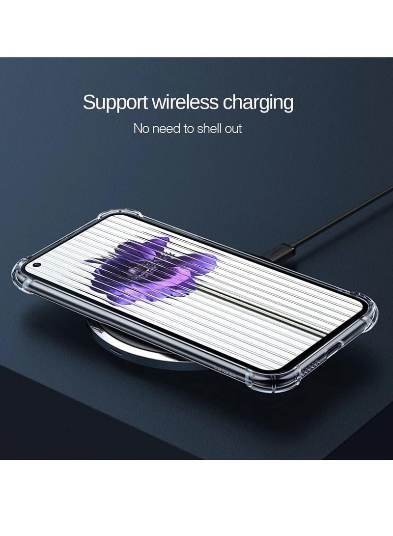 MIGOFAST Case for Nothing Phone 1 Case Cover Transparent Anti Scratch Case Shock Absorbent Bumper Protective Transparent Back Cover with Camera Protection for Nothing Phone 1 Clear - Image 4