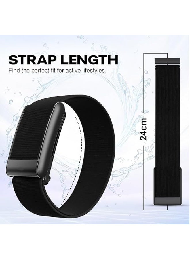 SPECTON Hydro Knit Waterproof Nylon Sport Band Compatible with WHOOP 5 0, One, Peak, and Life  Elastic, Fast Drying, Water Resistant - Image 2