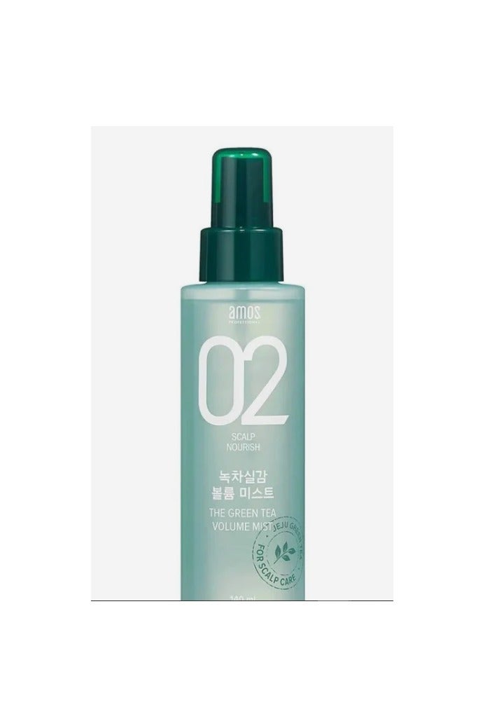 Amos Professional Hair Styling Mist #02 The Greentea 140ml - Image 1