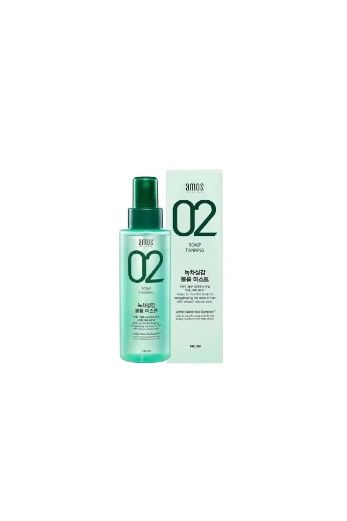 Amos Professional Hair Styling Mist #02 The Greentea 140ml - Image 2