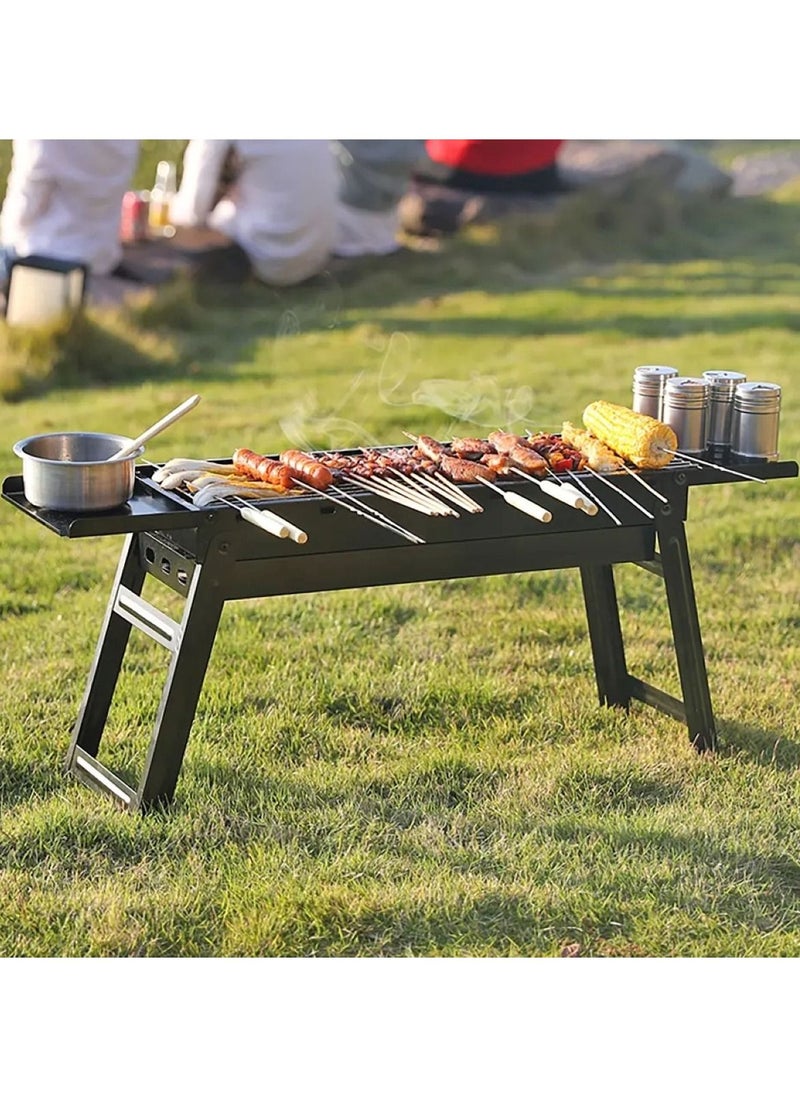 Huitich Portable Barbeque Charcoal Grill for Terrace Camping and Travel  - Image 3