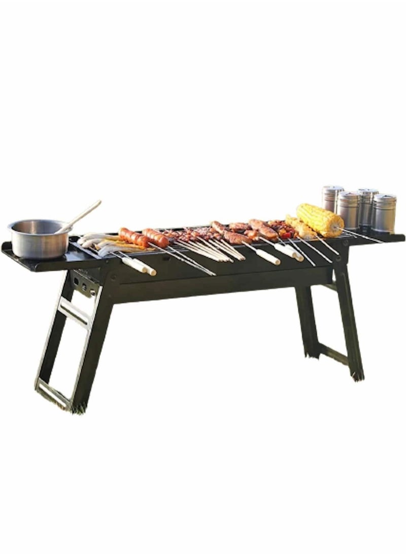 Huitich Portable Barbeque Charcoal Grill for Terrace Camping and Travel  - Image 1