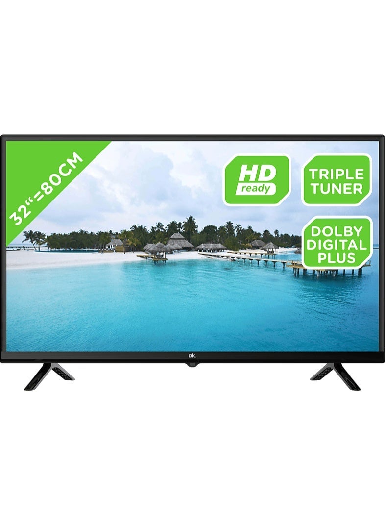 كاسل تلفزيون كاسل LED، شاشة 32 بوصة، دقة HD، لون أسود - موديل LEDAC2132 - Image 3