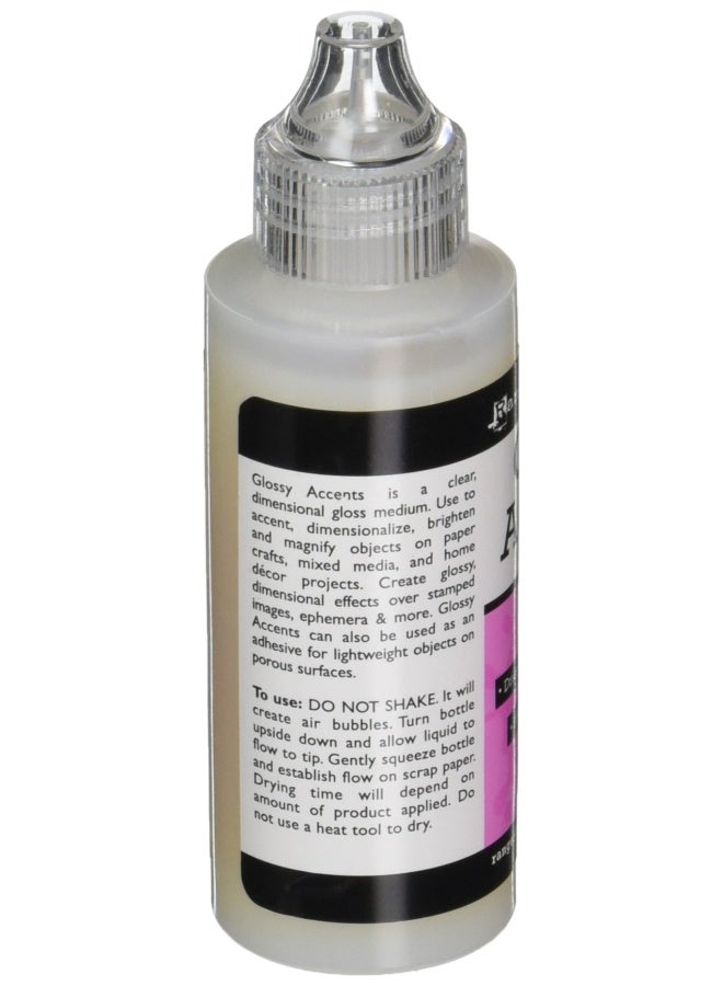 Ranger Gac17042 Glossy Accents Clear Plastic Varnish 59 Ml - Image 2