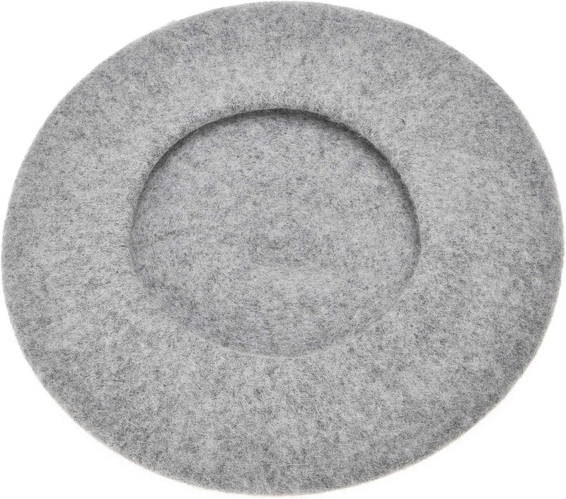 ZLYC Wool French Beret Hat Solid Color Beret Cap for Women Girls - Image 5